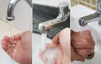 Lave as mãos! Mas sem esquecer da economia de água 