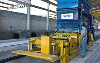 Moldadoras WCH: fabricam lajes de 6 a 40 cm de altura com alta produtividade