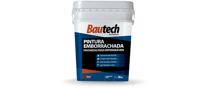 Embalagem de 20 kg da Bautech Tinta Emborrachada